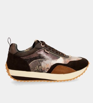 Buty Anekke Brown Palette Patterned Sports | 0938PCMGF