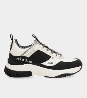 Buty Anekke Fashion Black & White | 4590ZUAPG