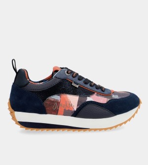 Buty Anekke Navy Blue Palette Patterned Sports | 0519RHWQM