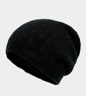 Kapelusz Anekke Black Contemporary Knit | 5630GOJPN