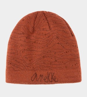 Kapelusz Anekke Burgundy Knitted Beanie | 6084AWXHM
