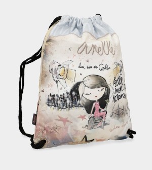 Plecaki Anekke Hollywood Fabric Drawstring | 4172QRNBJ