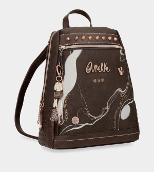 Plecaki Anekke Nature Shodō Large Brown | 3528QHRKC