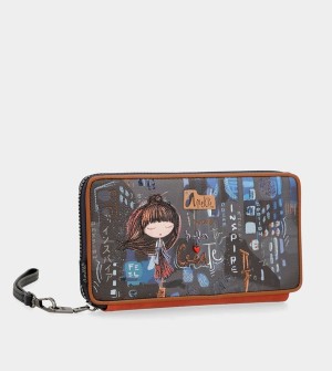 Portfele Anekke Contemporary Rfid Passport | 6523YJQIA