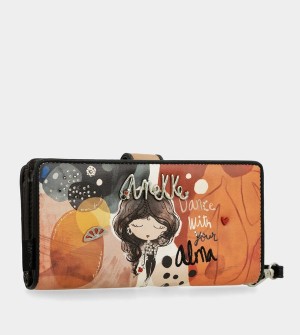 Portfele Anekke Large Rfid Alma | 8709NJFHW