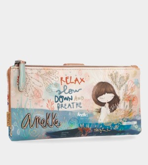 Portfele Anekke Mediterranean Large Flexible Fabric | 6859IOTKU
