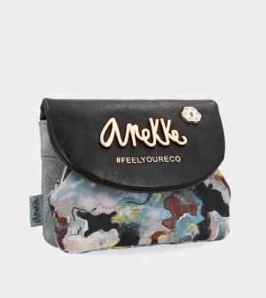 Portfele Anekke Nature Woods Coin With Flap | 8395NAHKX