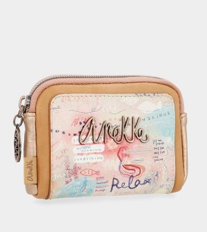 Portfele Anekke Slow Life Printed Purse | 8735ZRFQK