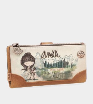 Portfele Anekke The Forest With Card Holder Flexible Material The Forest | 0365QFYZG