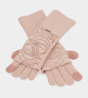 Rękawiczki Anekke Beige Knitted | 5209ZJGKY