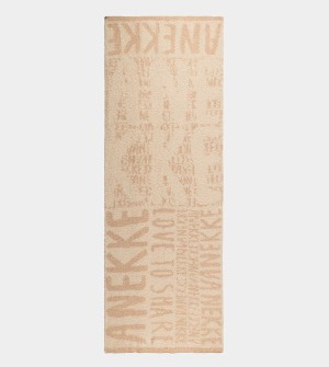 Szalik Anekke Beige Logomania. | 0645JZSQD