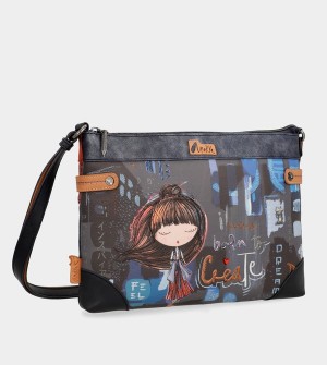 Torba Crossbody Anekke Contemporary Large Printed | 3861MLYHK