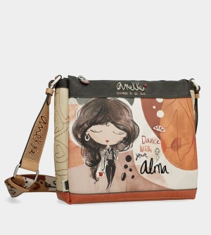 Torba Crossbody Anekke Crossbody With 3 Compartments Alma | 3502ZPOBF