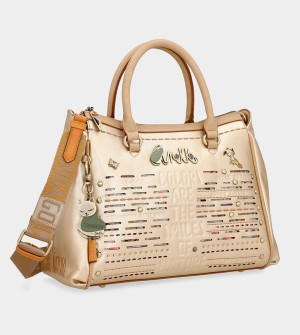 Torba Crossbody Anekke Nature Pachamama Golden Doctor | 7853OQMEX