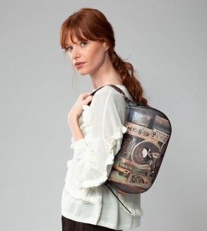 Torba Crossbody Anekke Shōen Oval With Chain | 9831HJPOV