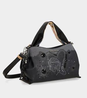 Torba Crossbody Anekke Studio Navy Blue 2-handle | 6485FZRKY