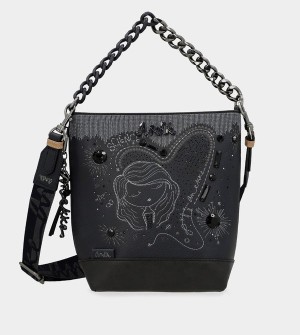 Torba Crossbody Anekke Studio Navy Blue Medium | 8307ZGQXO
