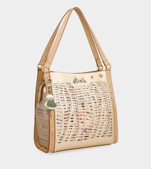 Torby Przez Ramię Anekke Nature Pachamama Golden | 8375BVHRE