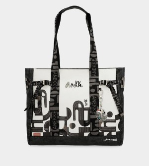 Torby Przez Ramię Anekke Nature Sixties Xl Shopping | 4702ASEQP
