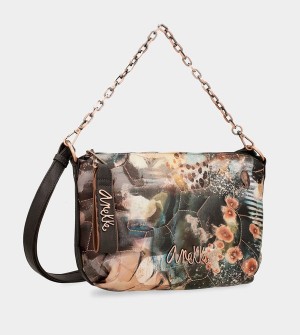 Torby Przez Ramię Anekke Shōen Padded With Metallic | 1603KQCHZ