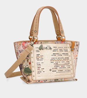 Torby Tote Anekke Nature Pachamama Golden | 6413VMZKP