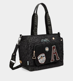 Torby Tote Anekke Nature Woods Shopping | 5396TQNZX