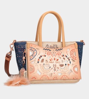 Torby Tote Anekke Tribe With Twos | 1093LFUBM