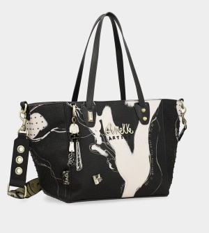 Torebka Anekke Large Black Shopper Nature Shodō | 7201WMKAT