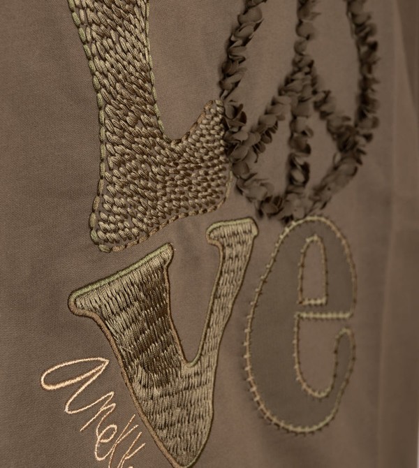 Bluzy Anekke Peace & Love Green Sleeveless | 2470JRAWY