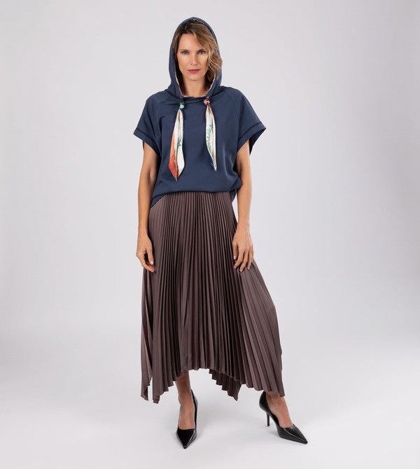 Bluzy Anekke Studio Navy Blue Sleeveless | 3168HTLUI