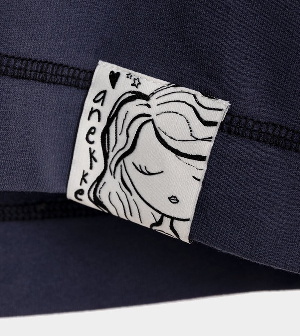 Bluzy Anekke Studio Navy Blue Sleeveless | 3168HTLUI