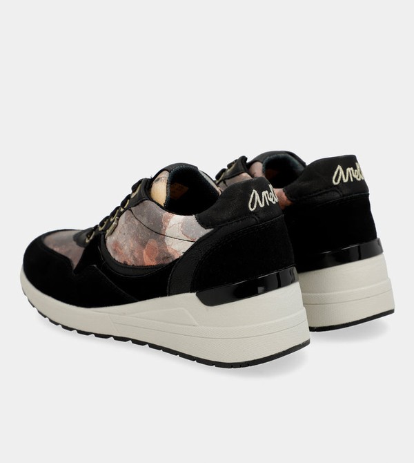 Buty Anekke Black Padded Sports With Wedge | 2496UCINV