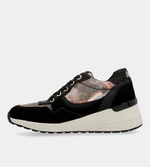 Buty Anekke Black Padded Sports With Wedge | 2496UCINV