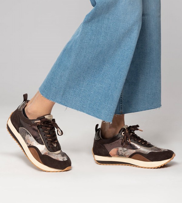 Buty Anekke Brown Palette Patterned Sports | 0938PCMGF