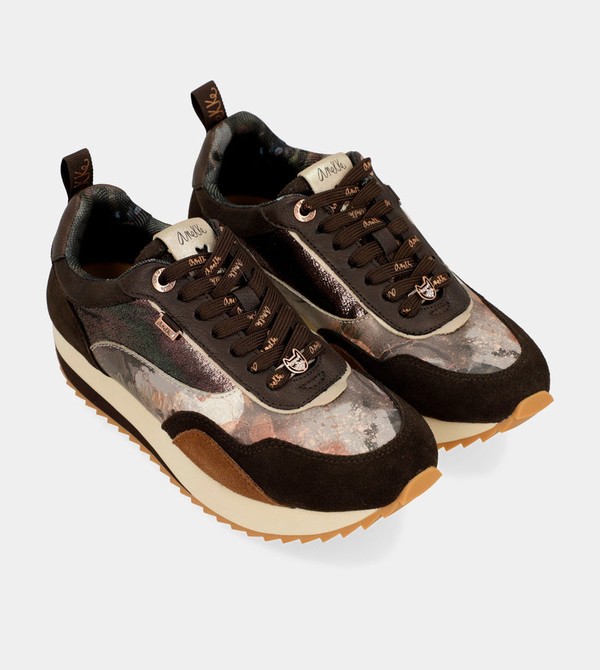 Buty Anekke Brown Palette Patterned Sports | 0938PCMGF