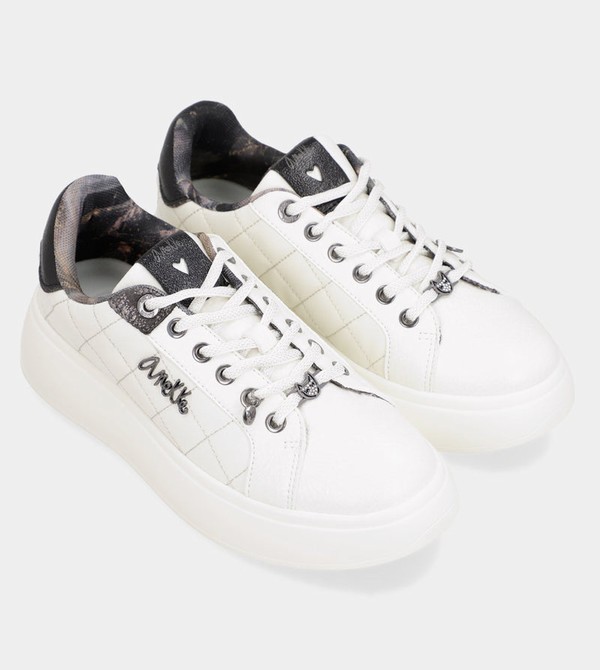 Buty Anekke Casual White | 3405XZOFK