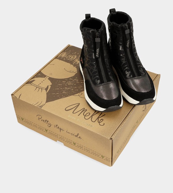 Buty Anekke Dressy Black Sporty | 7352KCQLR