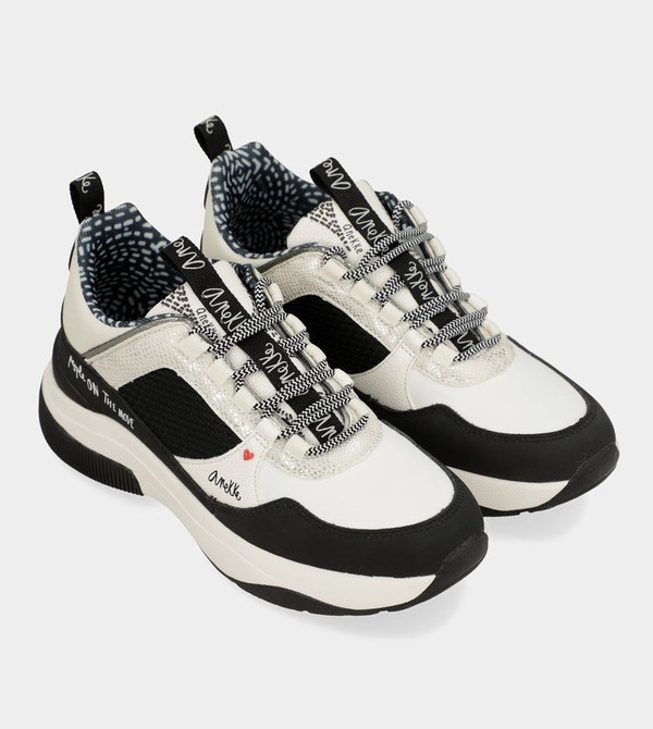 Buty Anekke Fashion Black & White | 4590ZUAPG