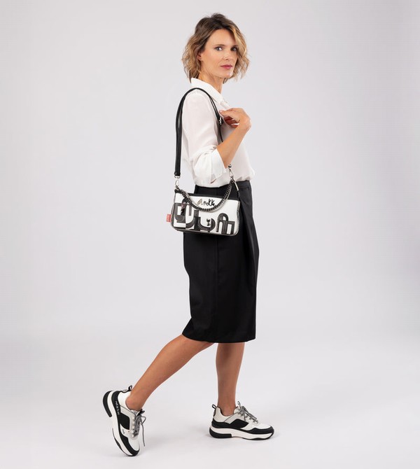 Buty Anekke Fashion Black & White | 4590ZUAPG