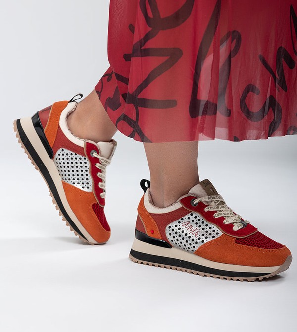 Buty Anekke Red Platform | 6209XUTJZ
