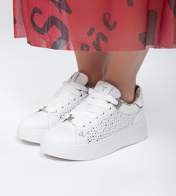 Buty Anekke White Spotted | 1286AHFYN
