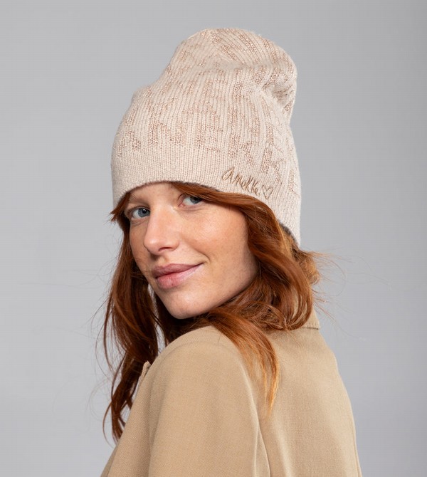 Kapelusz Anekke Beige Contemporary Knit | 7931KAWJY
