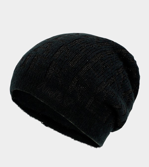 Kapelusz Anekke Black Contemporary Knit | 5630GOJPN