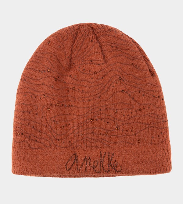Kapelusz Anekke Burgundy Knitted Beanie | 6084AWXHM