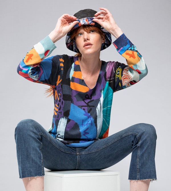 Kapelusz Anekke Kyomu Pattern Bucket | 3045SNJAH