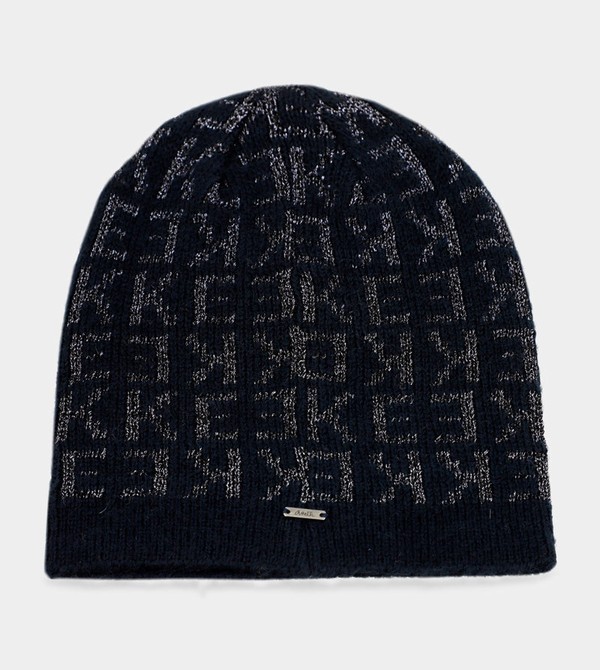 Kapelusz Anekke Navy Blue Contemporary Knit | 7406IQRYZ
