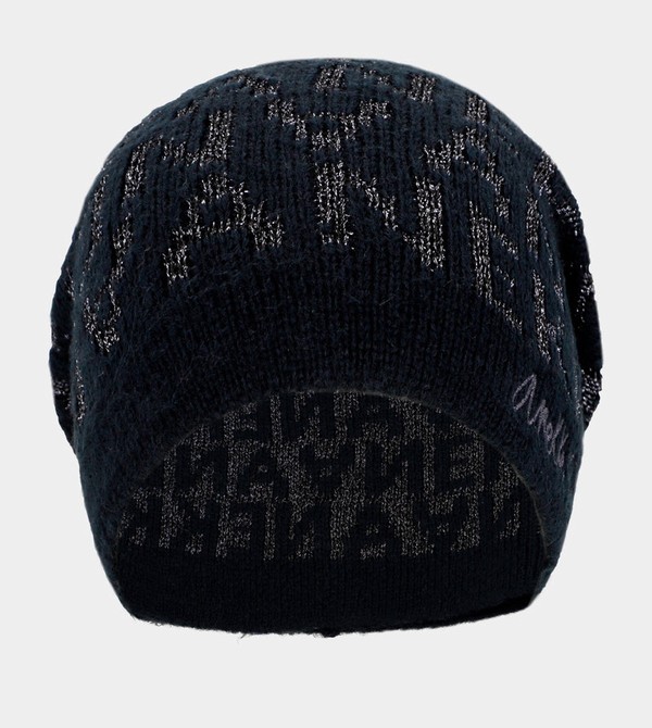 Kapelusz Anekke Navy Blue Contemporary Knit | 7406IQRYZ