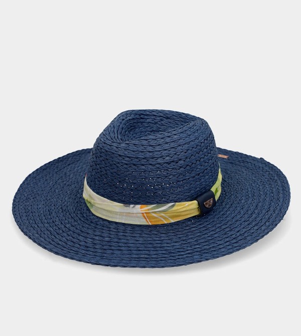 Kapelusz Anekke Navy Blue Raffia | 2678DMKYU