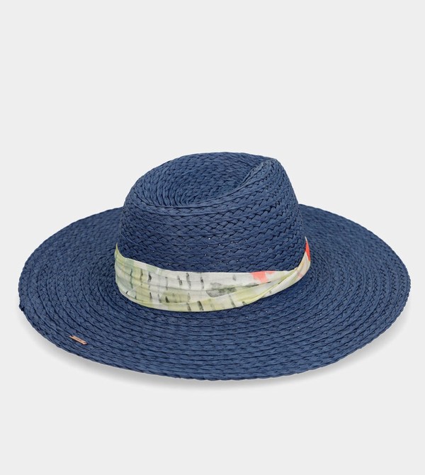 Kapelusz Anekke Navy Blue Raffia | 2678DMKYU