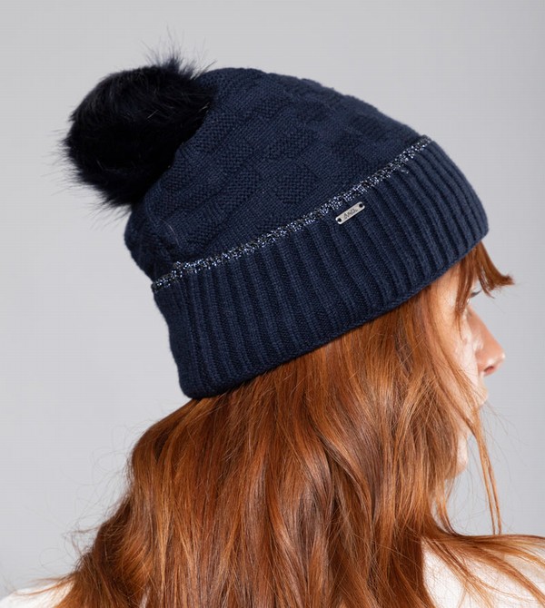 Kapelusz Anekke Navy Blue Shodō Knit | 2657FPKSM